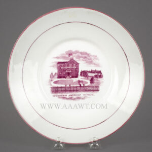 Porcelain Plate, Scudder’s American Museum Inventory Thumbnail